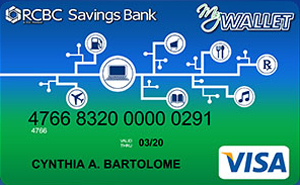 RCBC My Wallet Visa Card