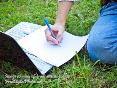 Woman Writing